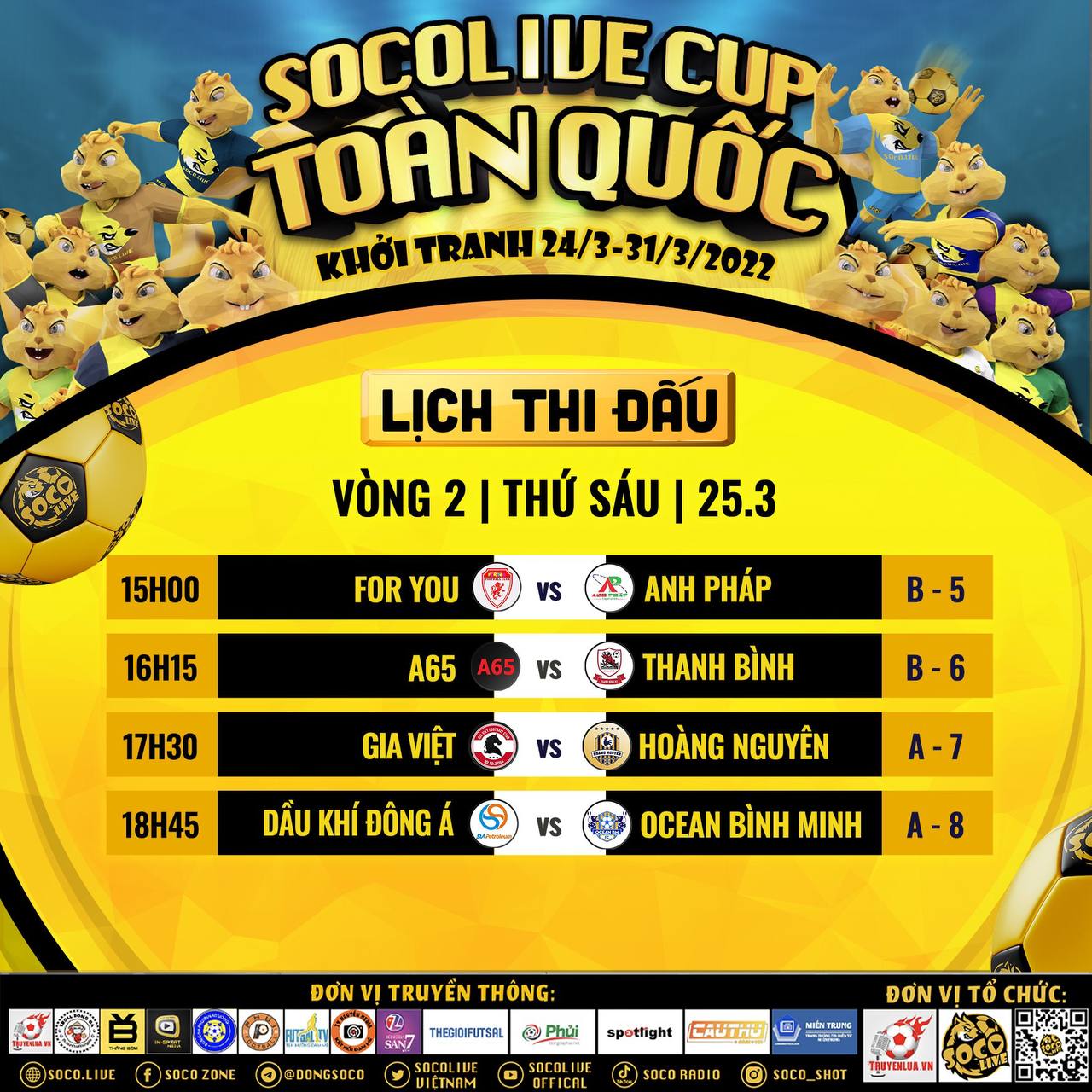 Socolive Cup 2022 - Toàn Quốc 