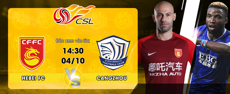 Link Xem Trực Tiếp Hebei FC vs Cangzhou Mighty Lions FC 14h30 Ngày 04/10/2022 - socolive 