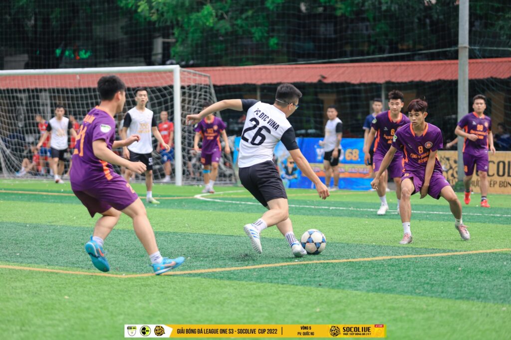 DTC FC thắng 6-3 trước Đại Lâm FC tại vòng 5 Giải bóng đá phủi Bắc Ninh League One S3 Socolive Cup