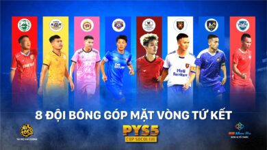 8 đội bóng mạnh nhất Giải bóng đá Phúc Yên Socolive cup PYS5